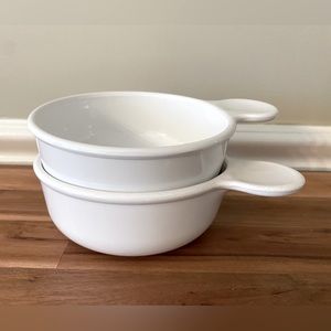 2 Vintage Corning Ware Grab It Bowls